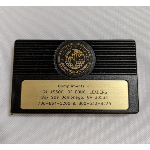 Vintage Pocket Tape Measure GA Georgia association of education leader pocket - Picture 1 of 6